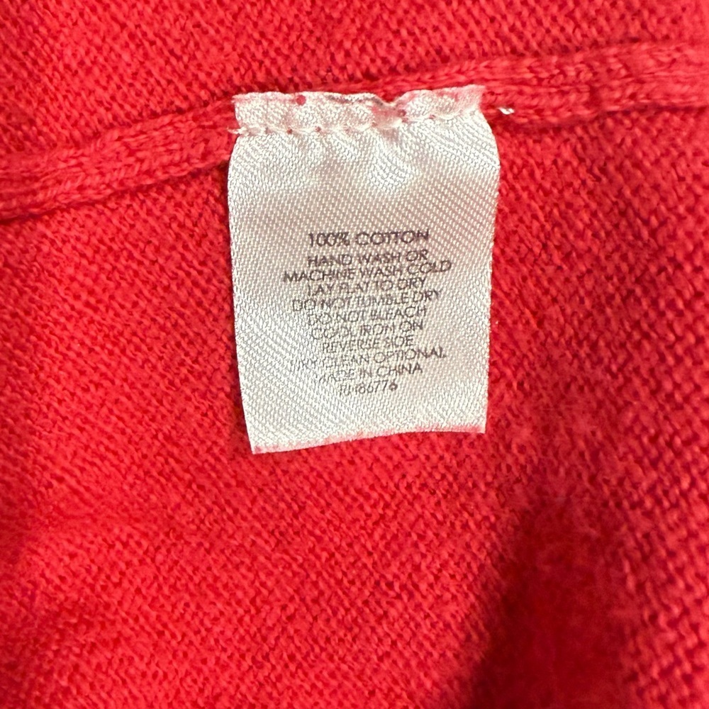 J. Society Red Sweater with White Star Accents - Picture 3 of 4